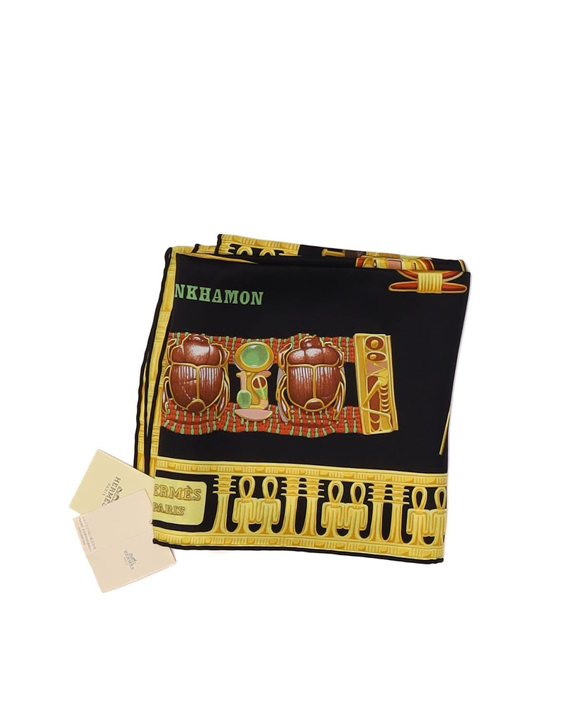 Hermès Carré 70 Tutankhamun Silk Scarf