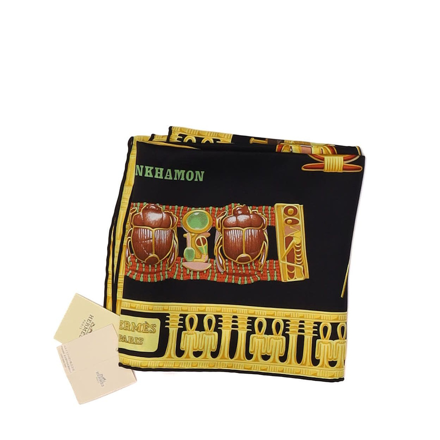 Hermès Carré 70 Tutankhamun Silk Scarf