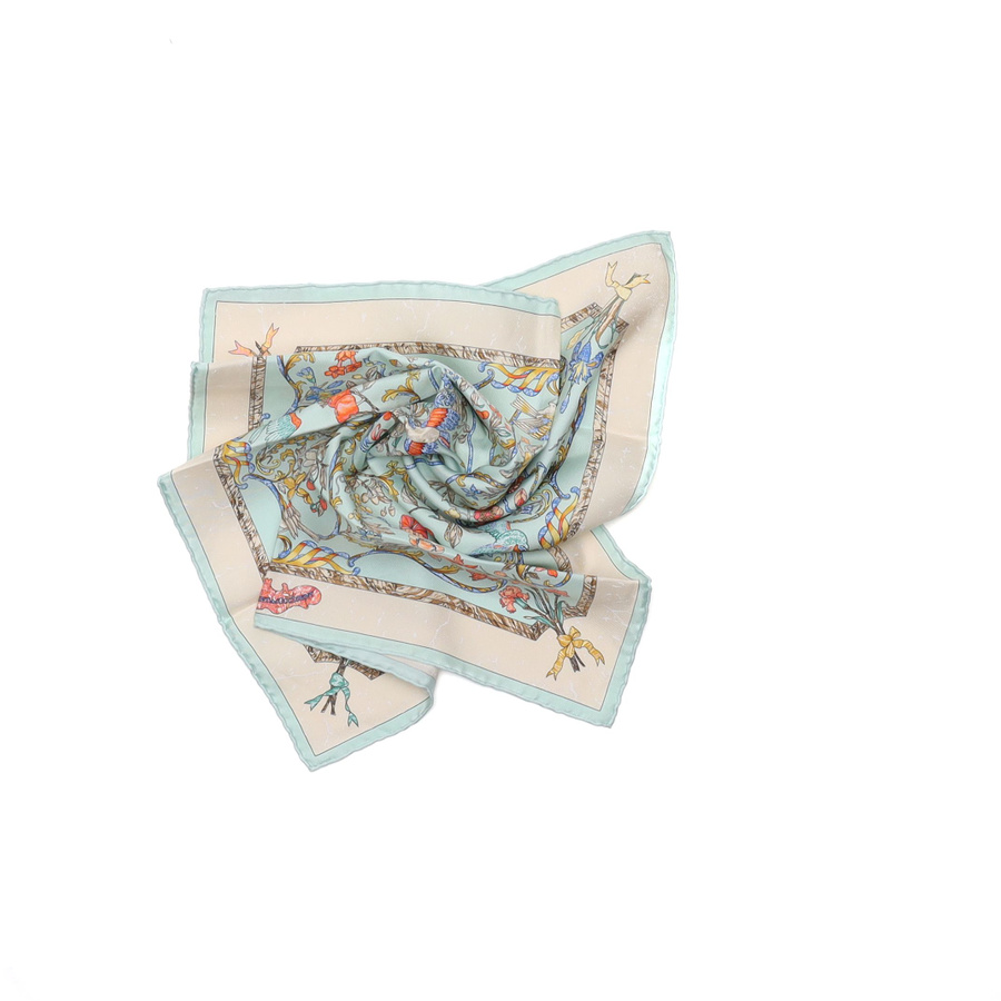 Hermès Carré 42 Pierres d'Orient et d'Occident Silk Scarf