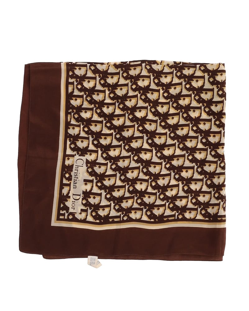Christian Dior 65 Trotter Silk Scarf
