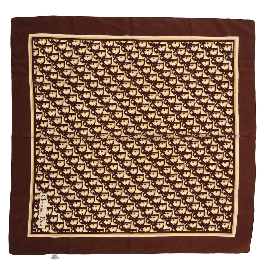 Christian Dior 65 Trotter Silk Scarf