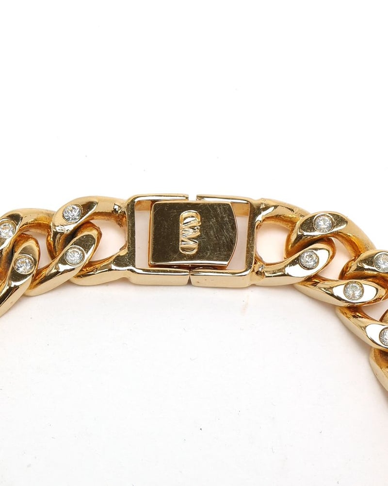 Valentino Marudini Rhinestone Chain Bracelet