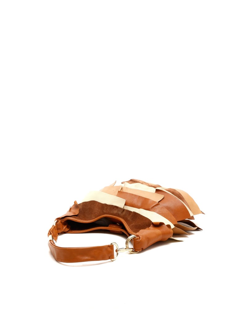 Saint Laurent Rive Gauche Frill Shoulder Bag