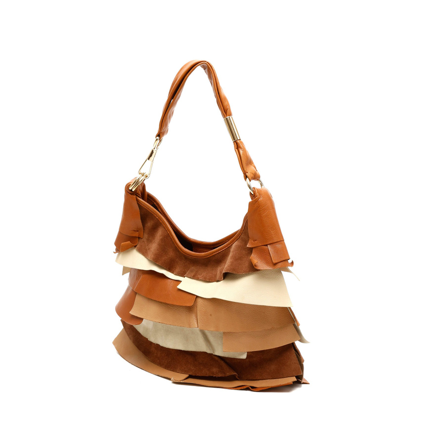Saint Laurent Rive Gauche Frill Shoulder Bag