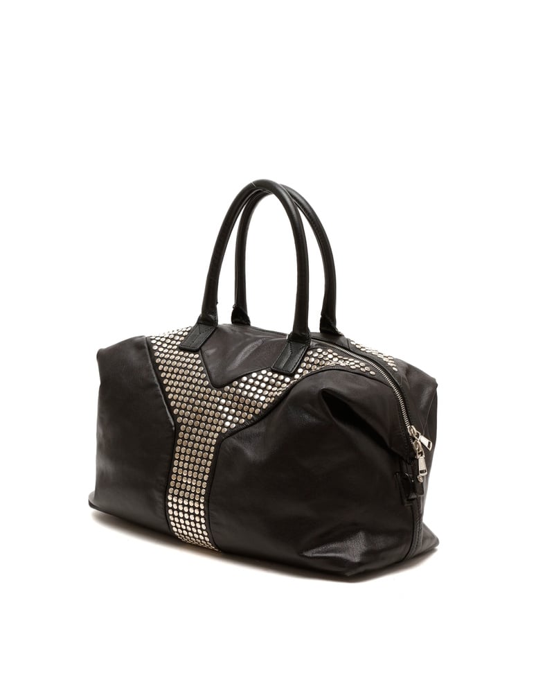 Saint Laurent Studded Easy Y Boston Bag