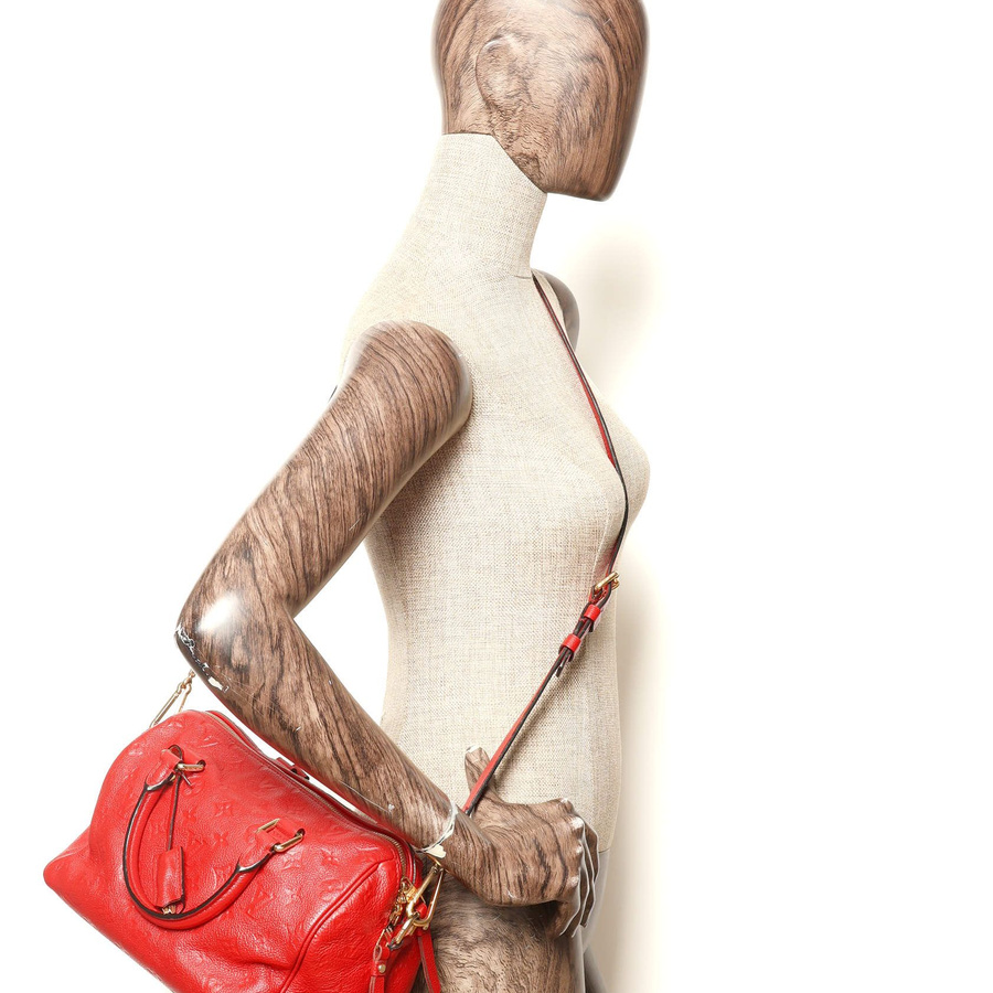 Louis Vuitton Monogram Empreinte Speedy Bandoulière 25 Bag