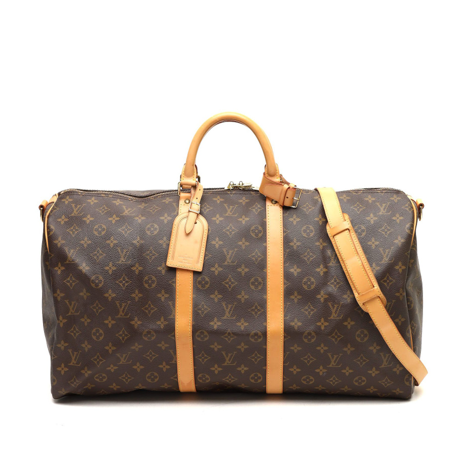 Louis Vuitton Monogram Keepall Bandoulière 55 Weekend Bag