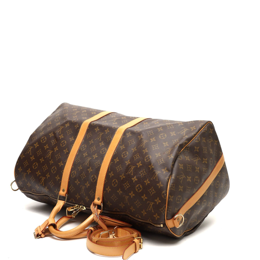 Louis Vuitton Monogram Keepall Bandoulière 55 Weekend Bag