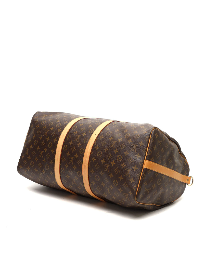 Louis Vuitton Monogram Keepall Bandoulière 55 Weekend Bag