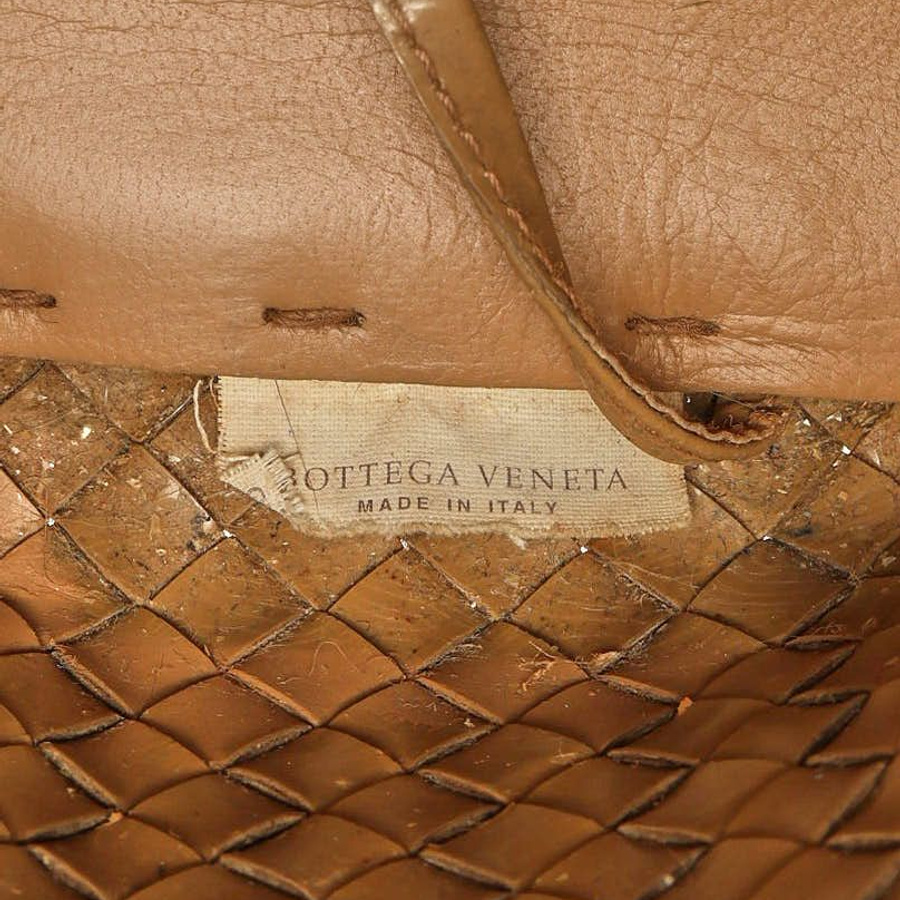 Bottega Veneta Patent Intrecciato Cabat MM Tote Bag