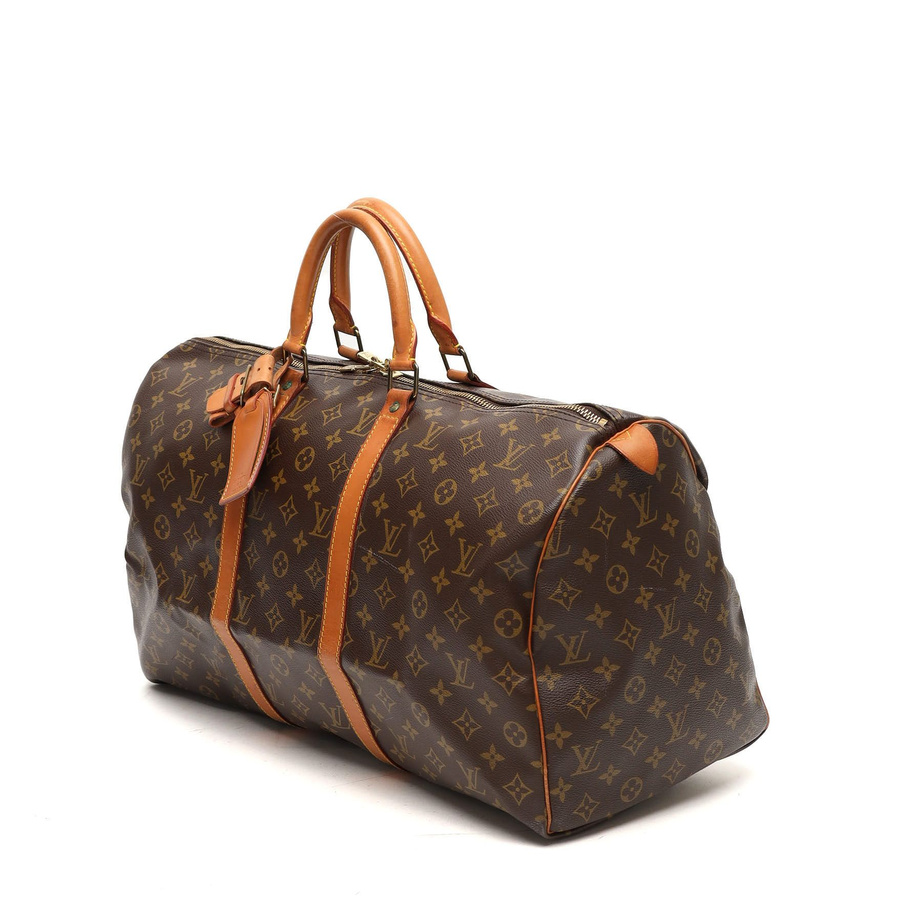 Louis Vuitton Monogram Keepall 50 Weekend Bag