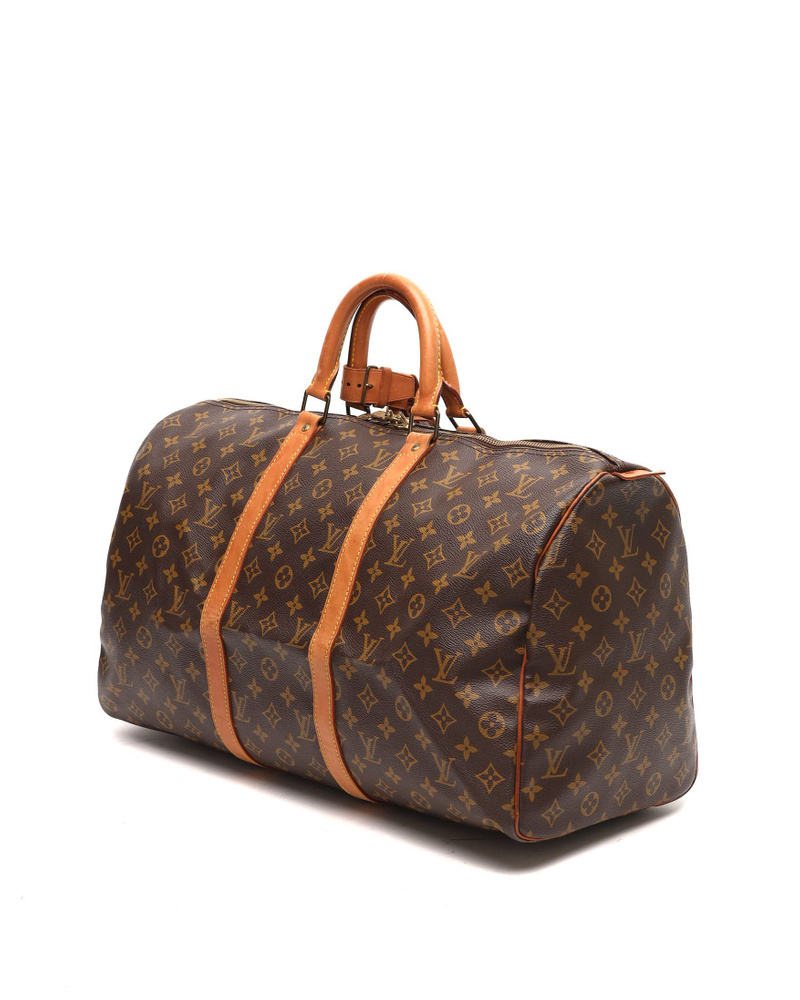 Louis Vuitton Monogram Keepall 50 Weekend Bag