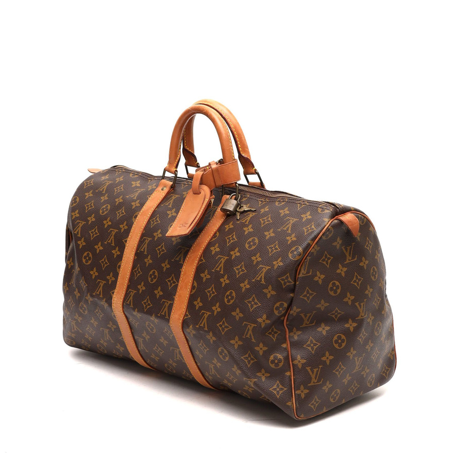 Louis Vuitton Monogram Keepall 50 Weekend Bag