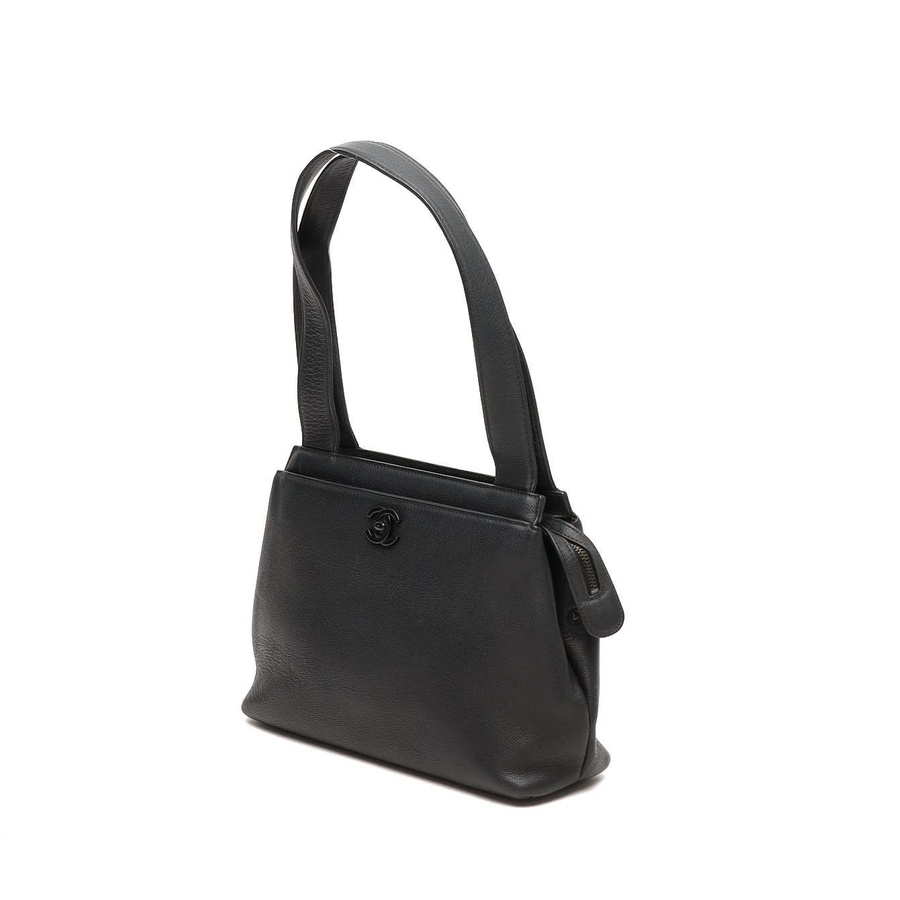 Chanel 1990s Coco Mark Caviar Bag