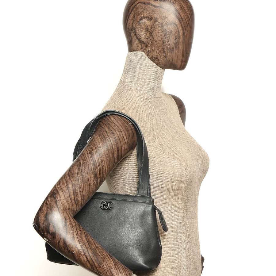 Chanel 1990s Coco Mark Caviar Bag
