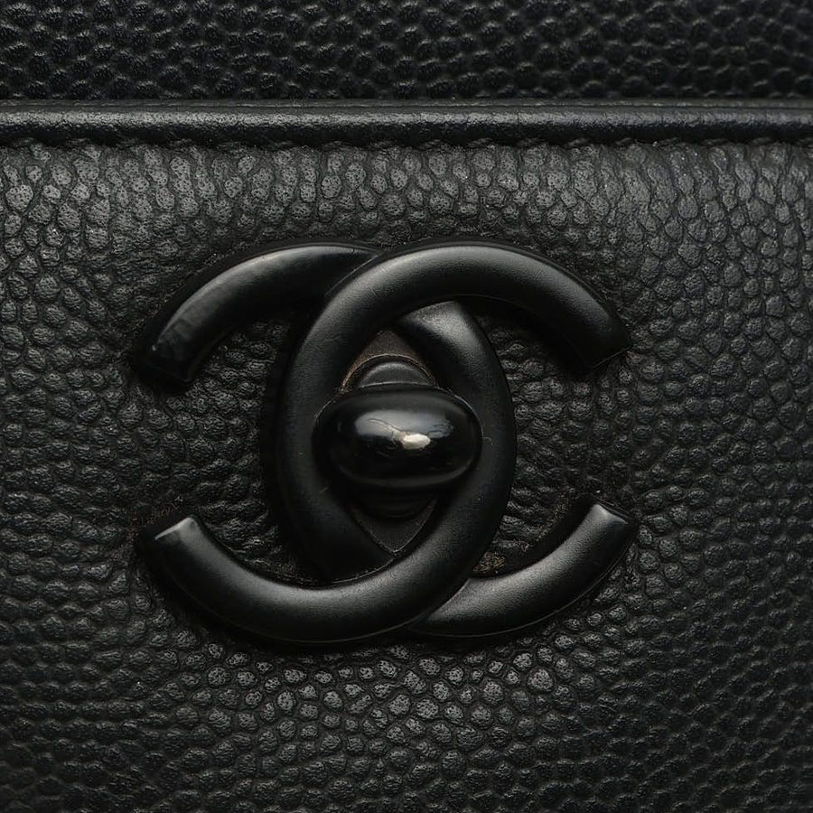 Chanel 1990s Coco Mark Caviar Bag