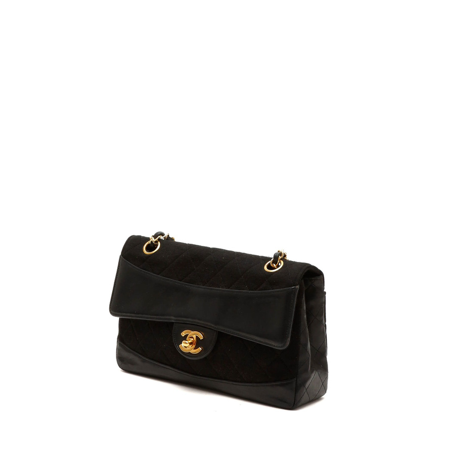 Chanel Vintage Jersey Single Flap Bag