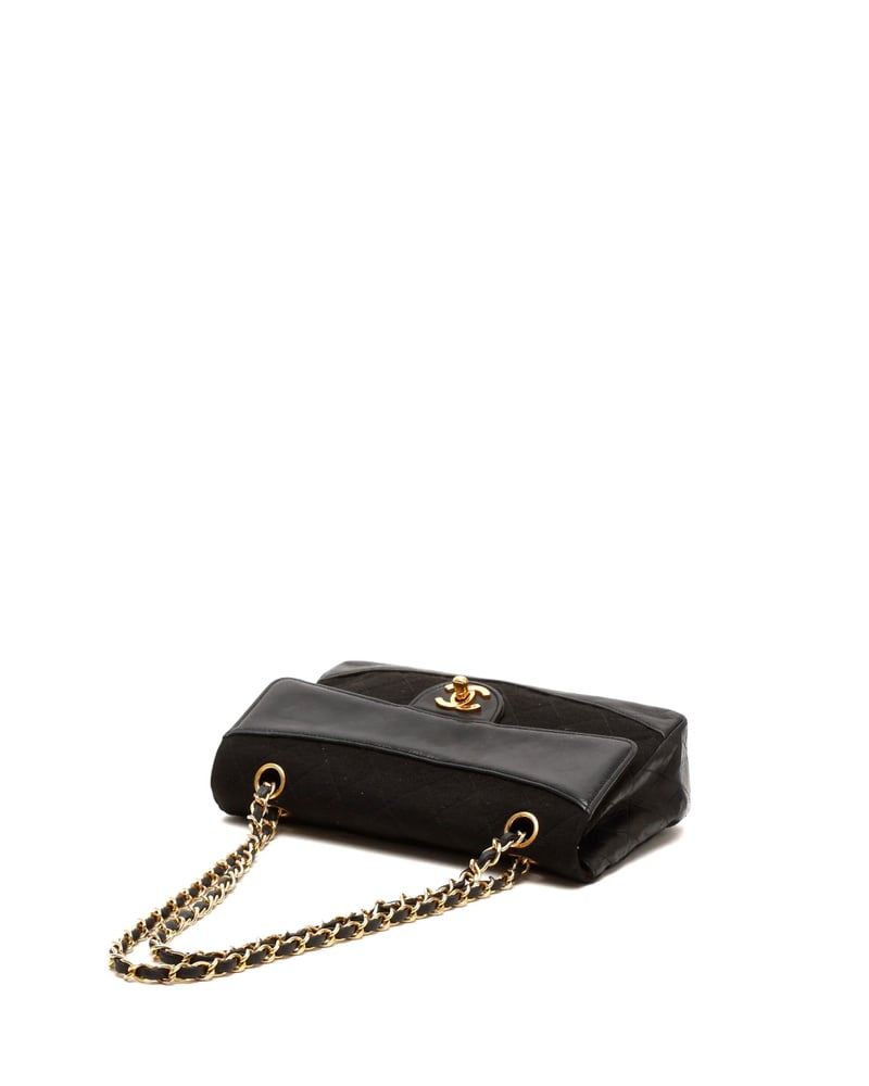 Chanel Vintage Jersey Single Flap Bag