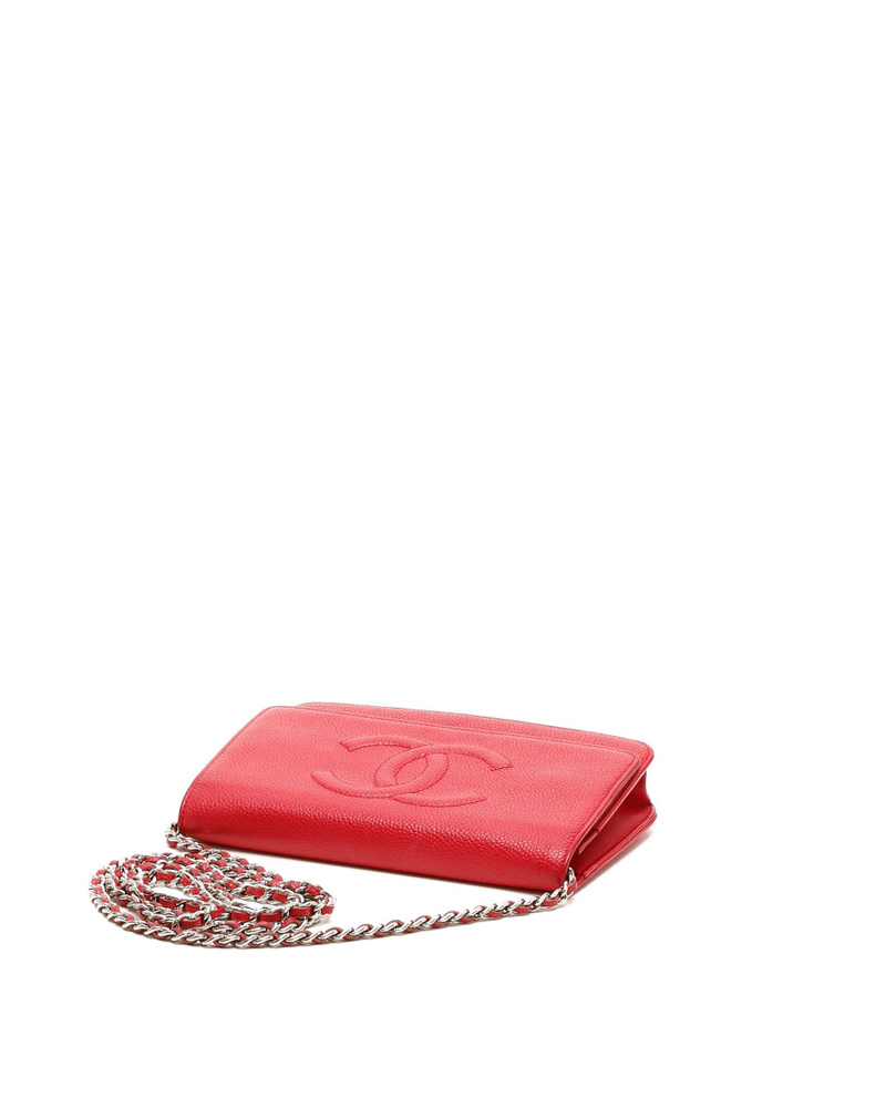Chanel Caviar Wallet on Chain Bag
