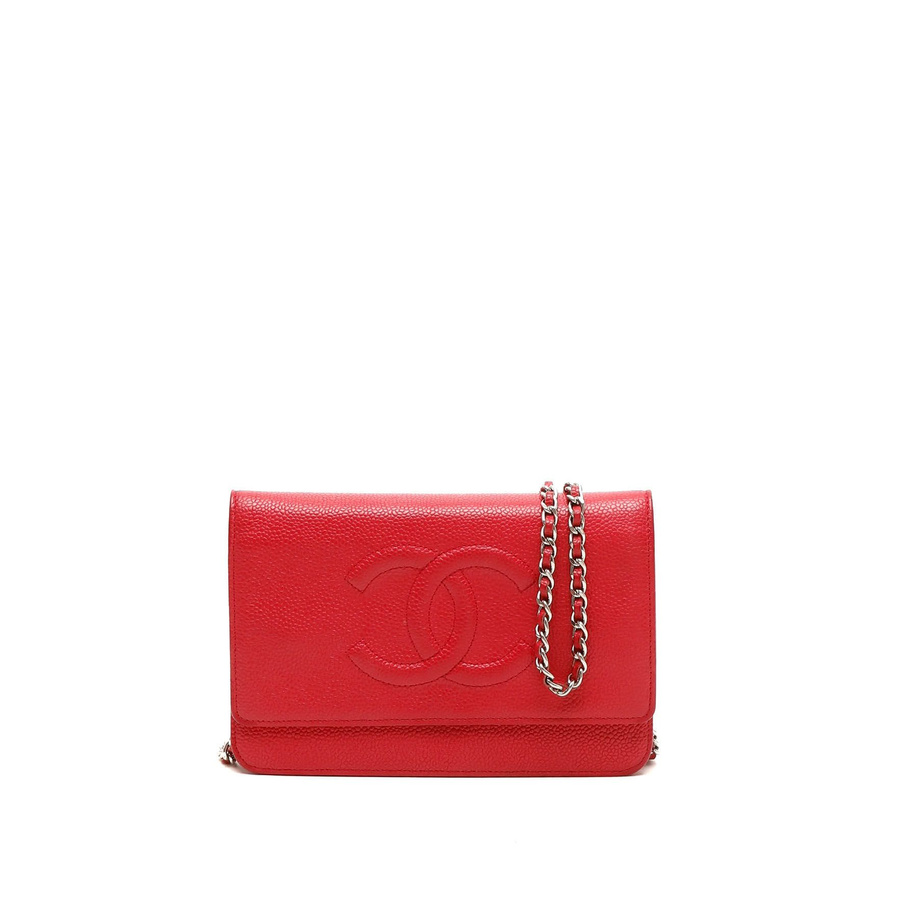 Chanel Caviar Wallet on Chain Bag