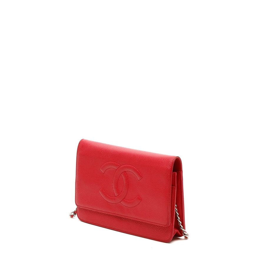 Chanel Caviar Wallet on Chain Bag