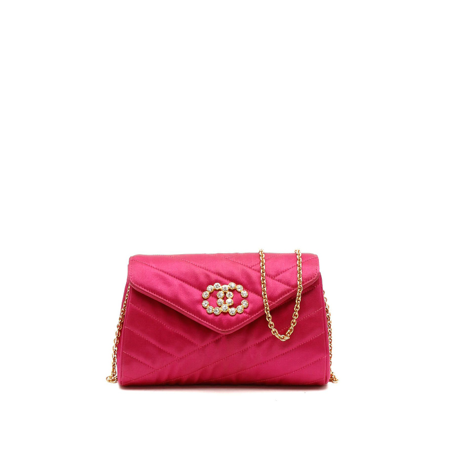 Chanel CC Satin Flap Bag