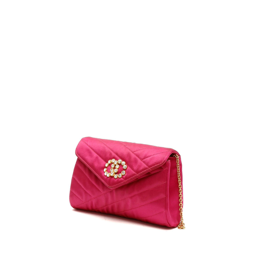 Chanel CC Satin Flap Bag