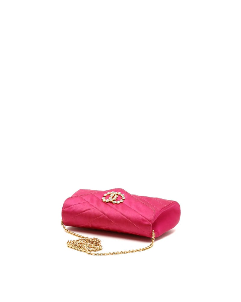 Chanel CC Satin Flap Bag