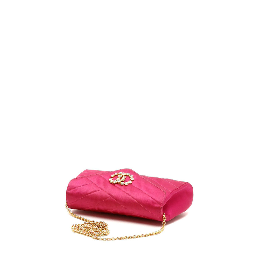 Chanel CC Satin Flap Bag