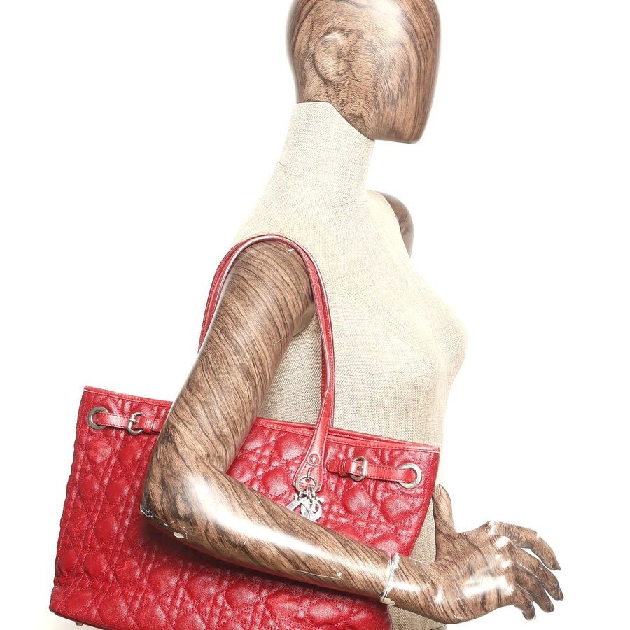 Christian Dior Cannage Tote Bag