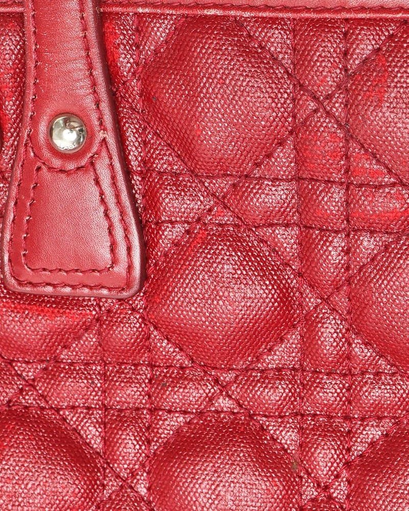 Christian Dior Cannage Tote Bag