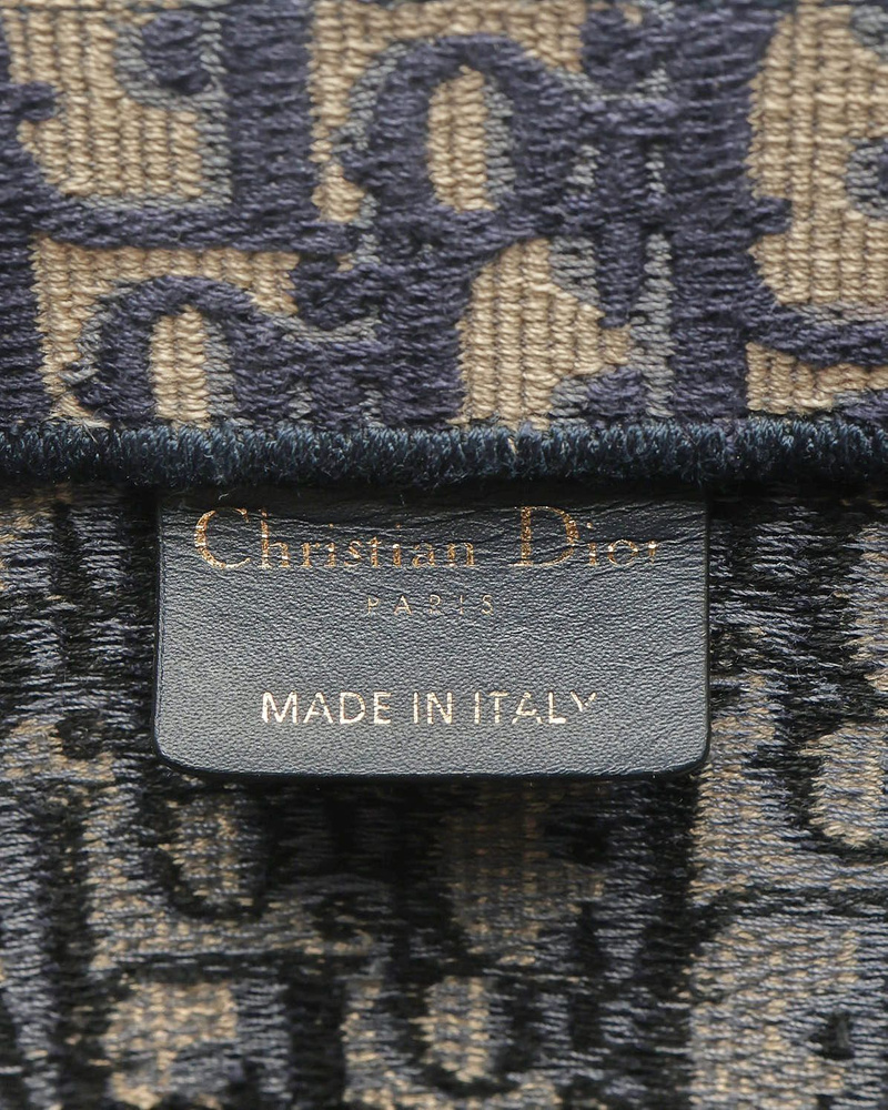 Christian Dior Medium Oblique Book Tote Bag