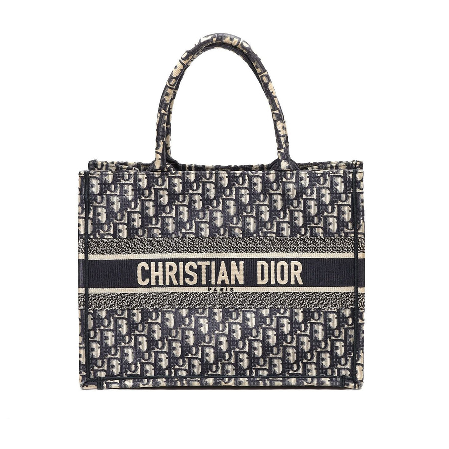 Christian Dior Medium Oblique Book Tote Bag
