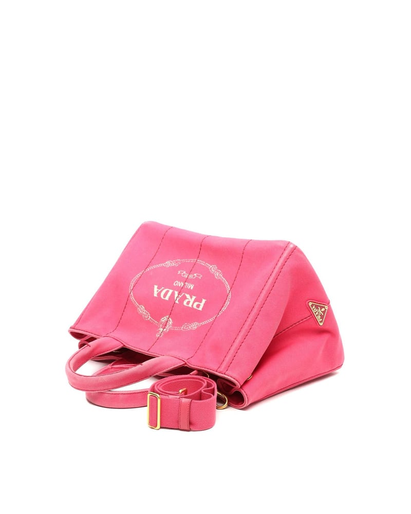 Prada Large Canapa Tote Bag
