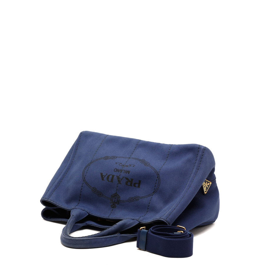 Prada Large Canapa Tote Bag