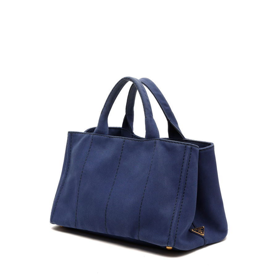 Prada Large Canapa Tote Bag