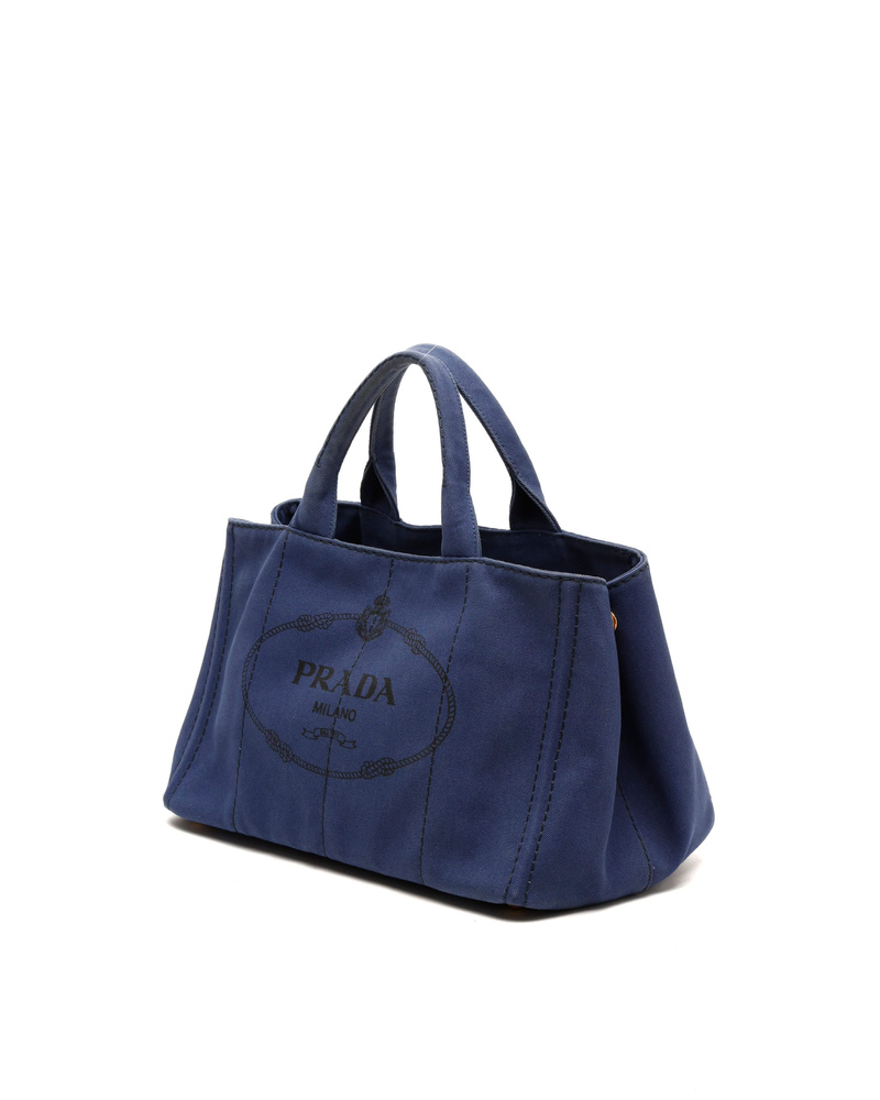 Prada Large Canapa Tote Bag