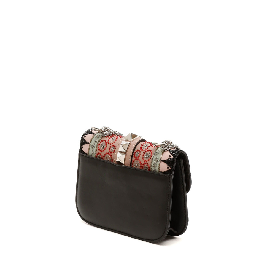 Valentino Garavani Rockstud Glam Lock Beads Bag