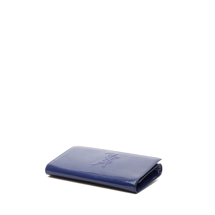 Saint Laurent Patent Belle de Jour Clutch Bag