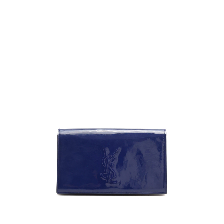 Saint Laurent Patent Belle de Jour Clutch Bag