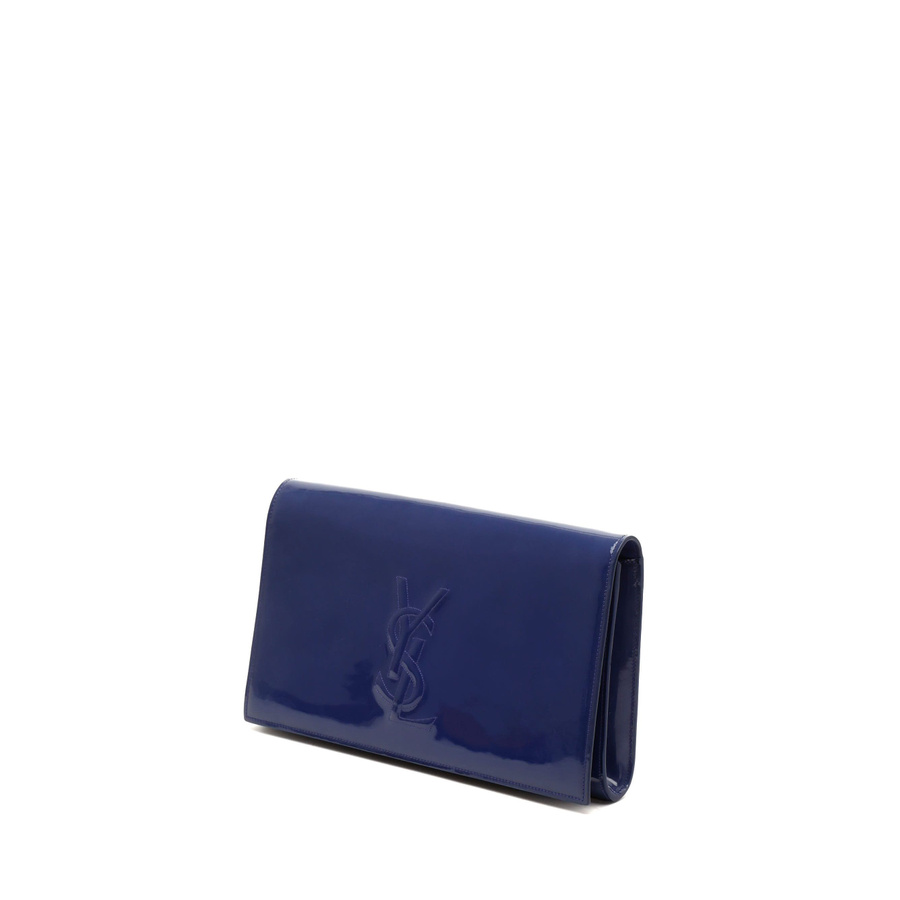 Saint Laurent Patent Belle de Jour Clutch Bag