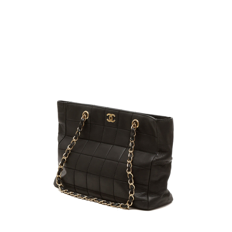 Chanel CC Choco Bar Chain Tote Bag