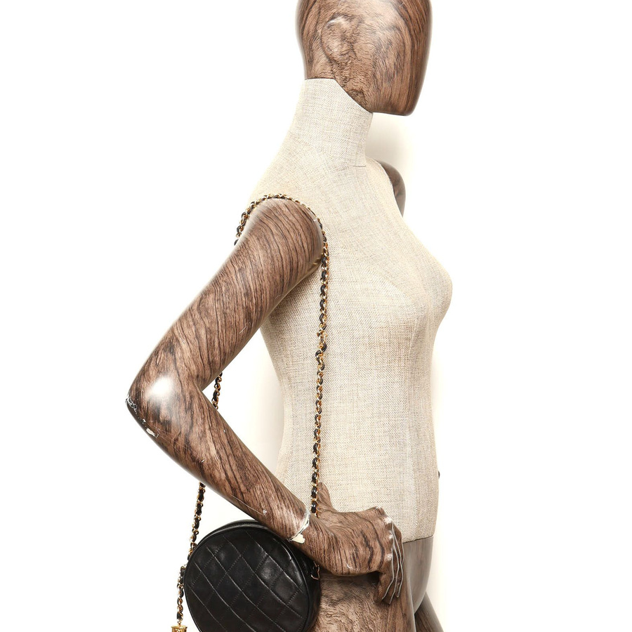 Chanel CC Tassel Round Chain Bag