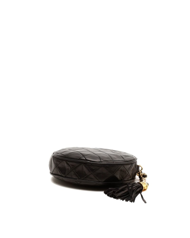 Chanel CC Tassel Round Chain Bag