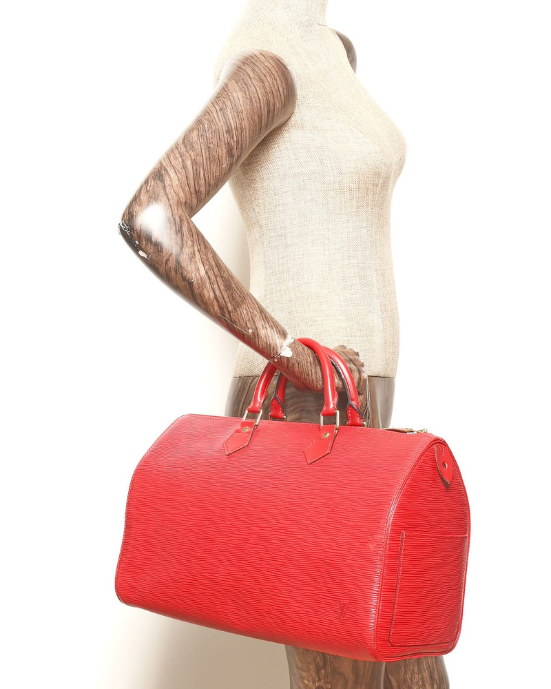 Louis Vuitton Epi Speedy 35 Bag