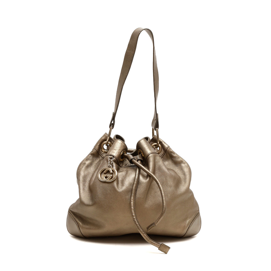Gucci GG Drawstring Bucket Bag