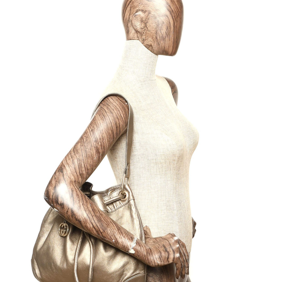 Gucci GG Drawstring Bucket Bag