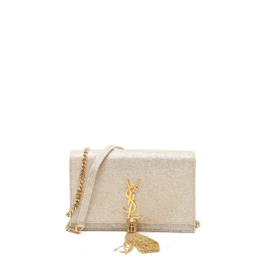 Saint Laurent Glitter Kate Tassel Bag
