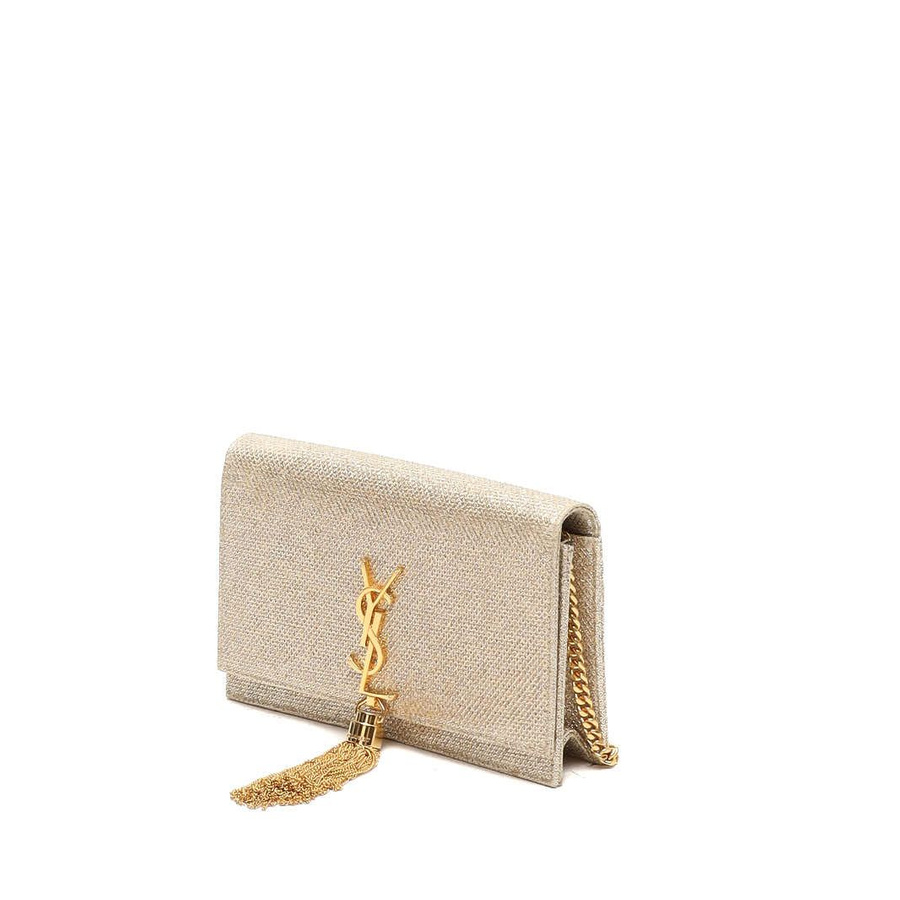 Saint Laurent Glitter Kate Tassel Bag