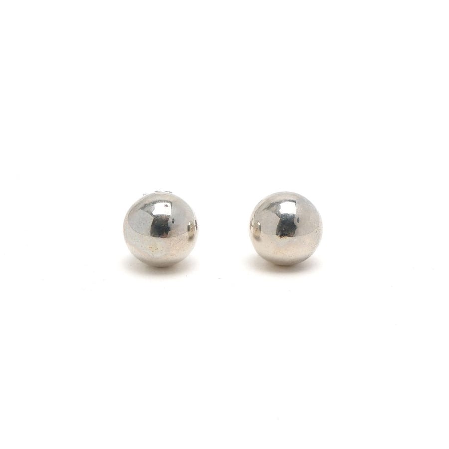 Tiffany & Co Ball Silver Earrings
